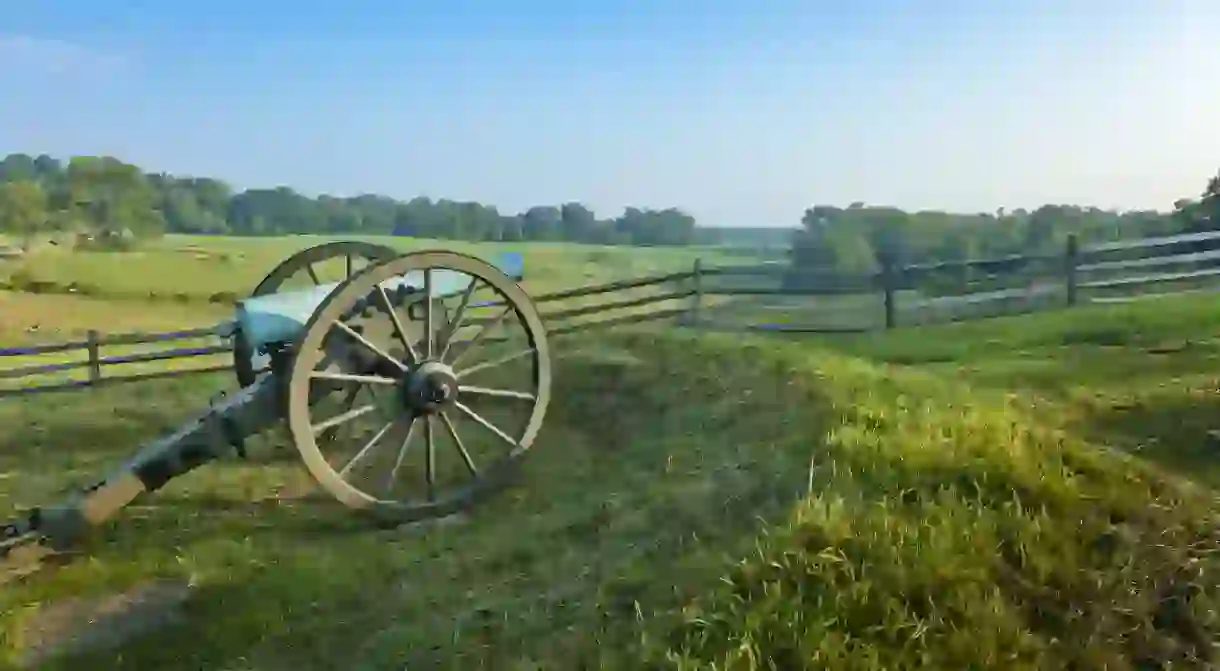 Visit the Gettysburg National Military Park, Gettysburg, Pennsylvania, and take your pet along too