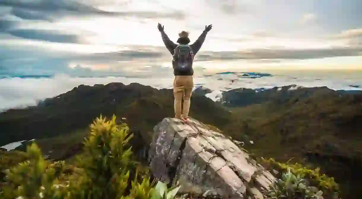 The views from atop Mount Chirripò are incredible