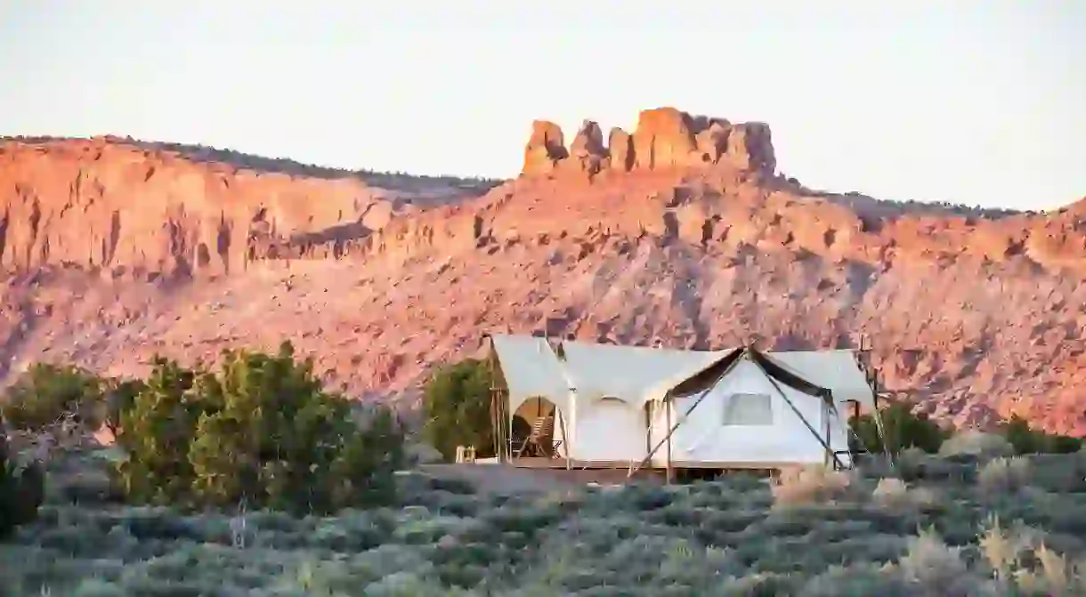 Glamping at Under Canvas Moab is an experience unlike any other