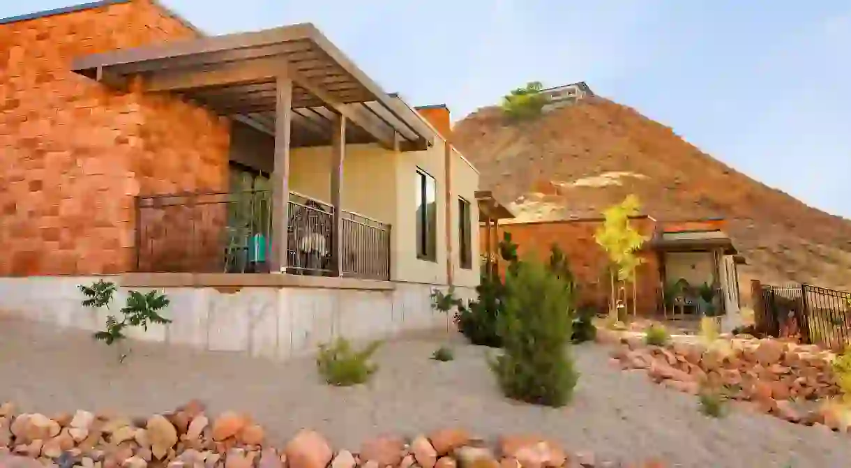 The pet-friendly Hyatt Place Moab is just 5mi (8km) from Arches National Park