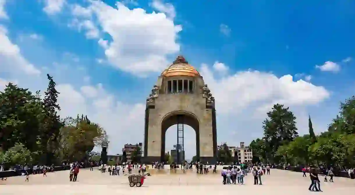 You can climb the Monumento y Museo a la Revolución for a panorama of Mexico City