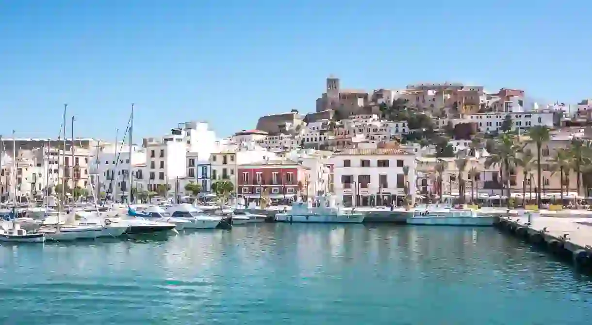 The distinctive architecture in the old town of Ibiza is just as enticing as the mega clubs