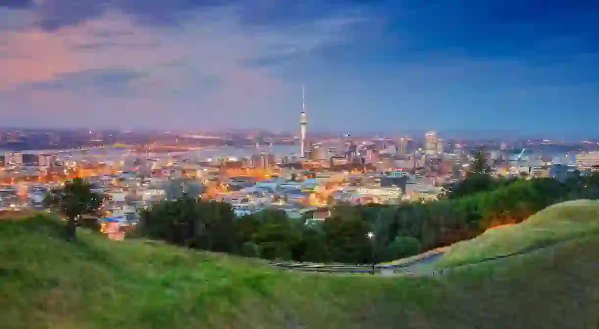 Auckland offers a variety of landscapes to enjoy at any given time, from mountains to sea to soaring skyscrapers