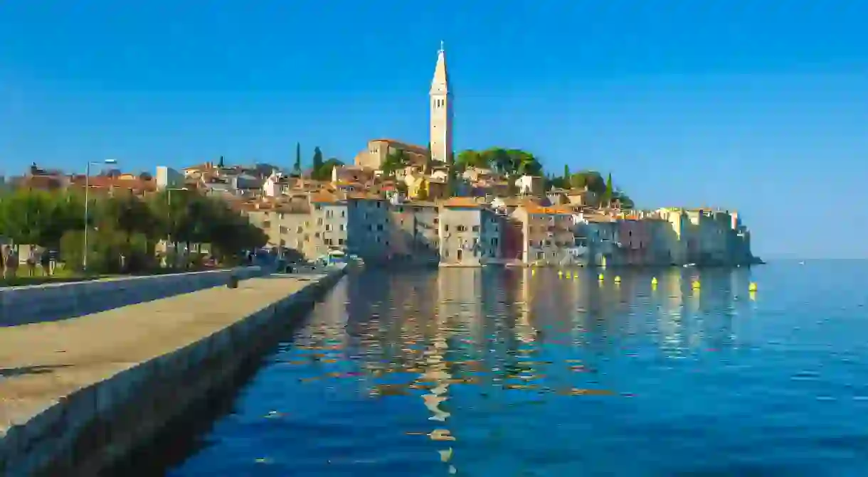 Old town of Rovinj, Istrian Peninsula, Croatia.