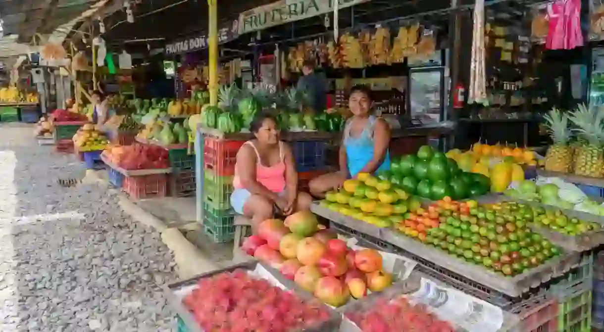 Visit the local markets to get a taste of the exotic fruits and vegetables found in Costa Rica