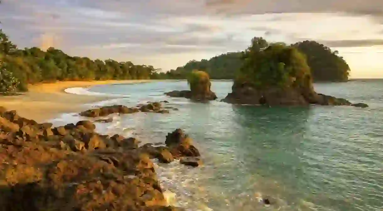 Playa Espadilla in Manuel Antonio National Park is an iconic Costa Rica beach