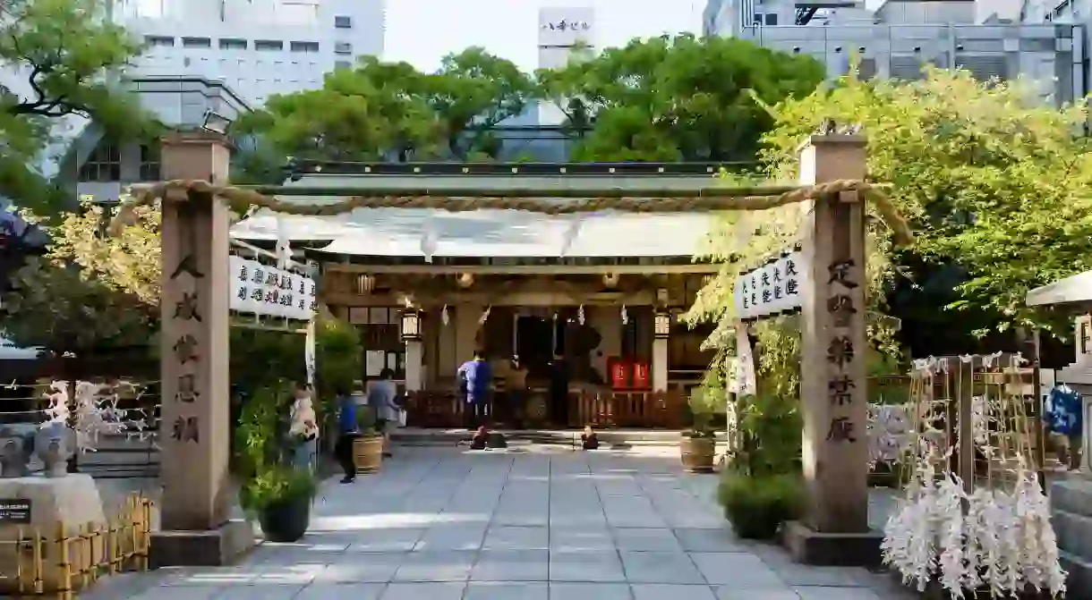 The Ohatsu Tenjin Shrine has been part of Osakan history for over 1,000 years