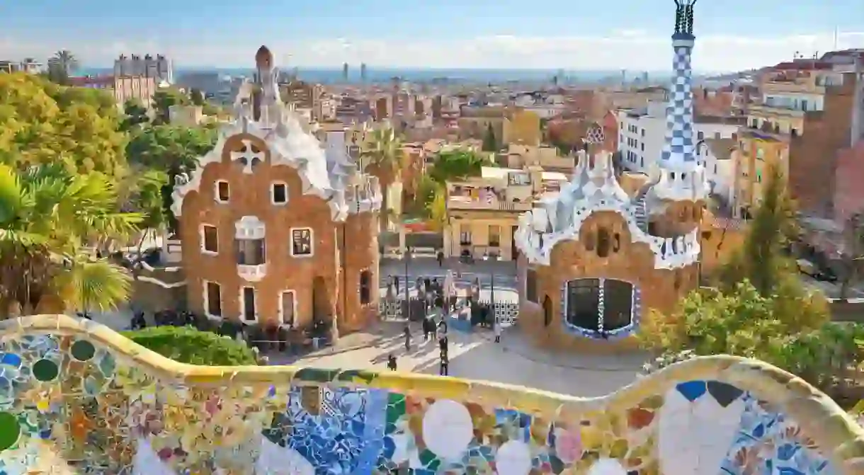 Beyond Park Güell, find works by Antoni Gaudí along Barcelonas Passeig de Gràcia