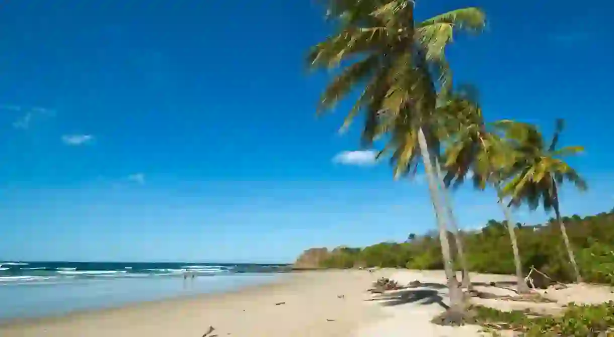 Playa Guiones in Nosara is one of the top surfing beaches in Costa Rica