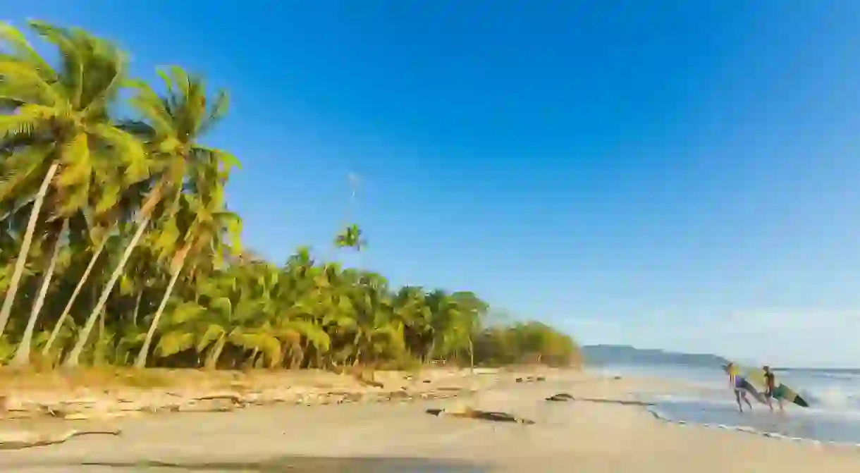 Playa Santa Teresa is a perfect spot for surfers of all levels