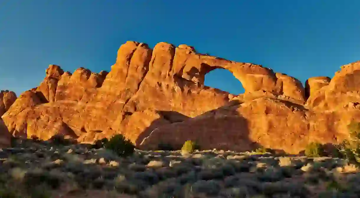 Dramatic desert landscapes and astonishing geologic creations will make for an unforgettable stay in Arches National Park