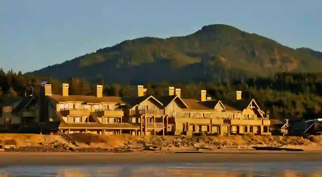 Ocean Lodge makes prime use of the great seafront views in Cannon Beach