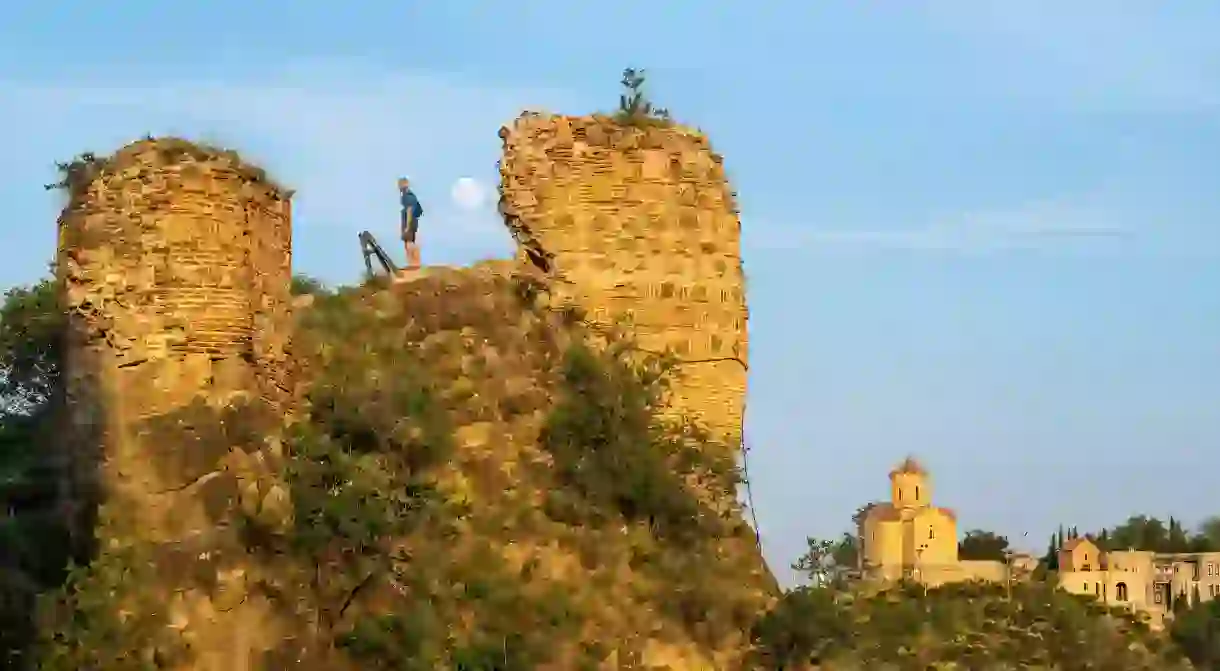 Take a hike up the Narikala Fortress to enjoy the surrounding views of Old Tbilisi in Georgia