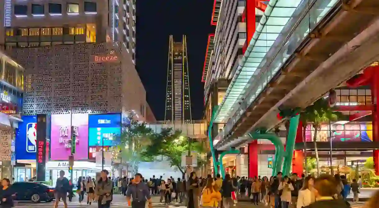 Xinyi Special Commercial Center is just one of the diverse sights to check out in Taipei