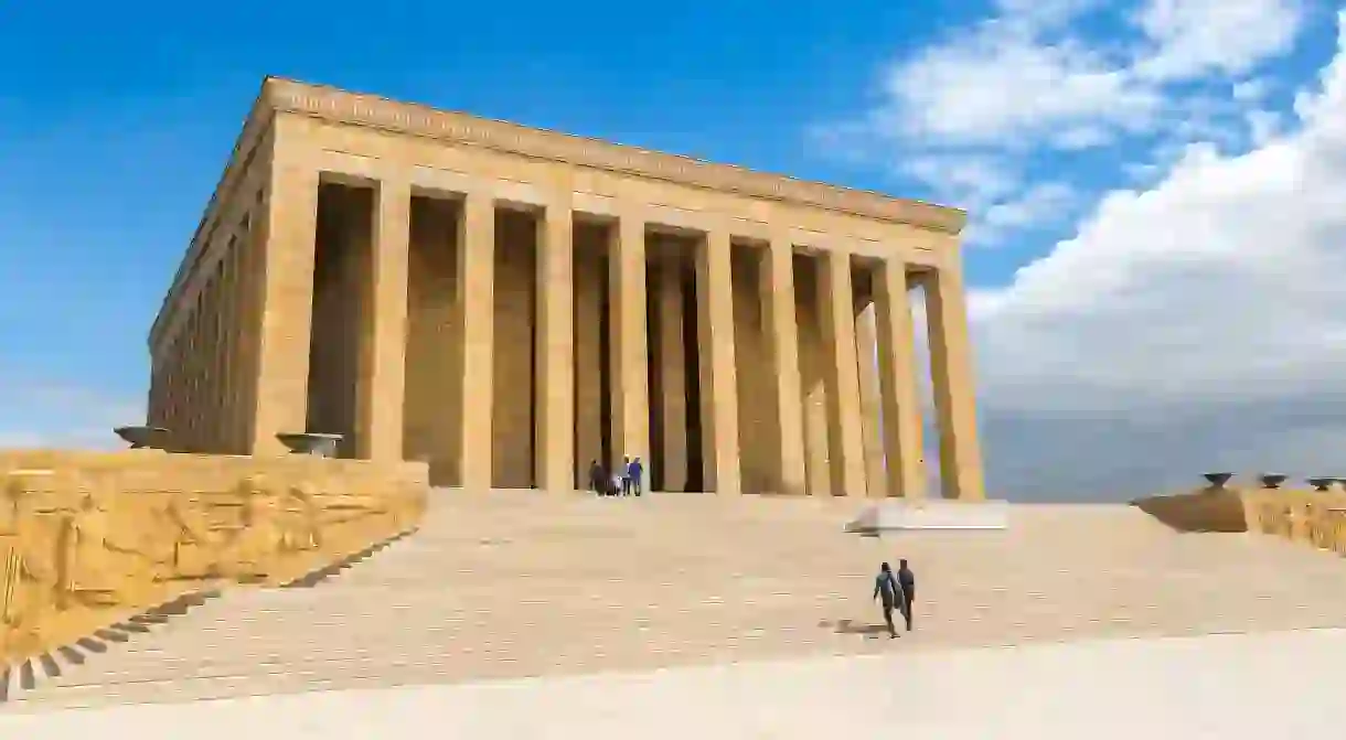 Anıtkabir is an impressive example of the Second National Architectural Movement