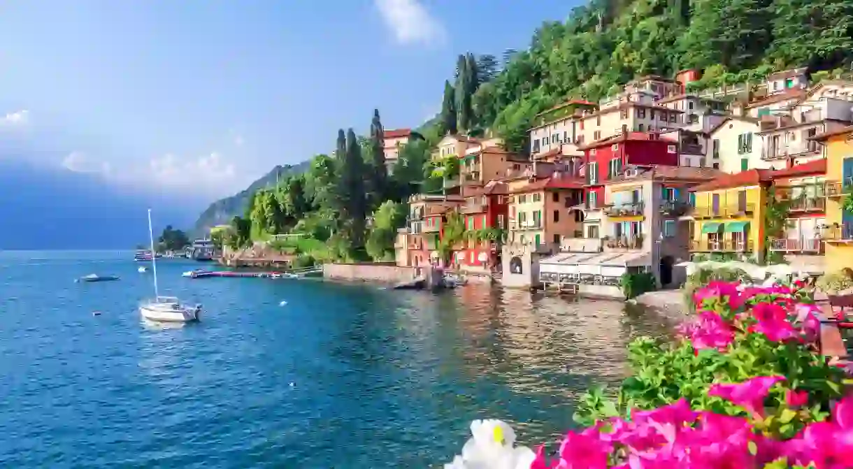 Bar Il Molo in Varenna offers stunning views over Lake Como