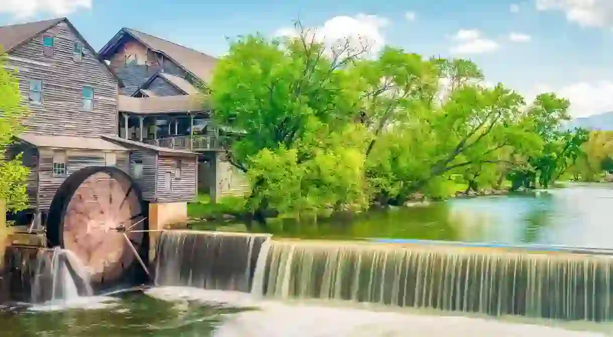 The Old Mill, on Pigeon River, is all part the rustic charm of this Tennessee gem