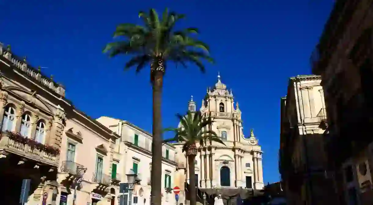 The Duomo di San Giorgio in Ragusa is one of many beautiful cathedrals in southeast Sicily