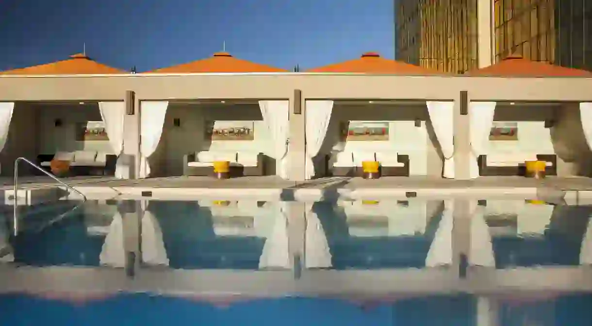 After a busy day exploring Chattanooga, treat yourself to a dip in the pool at the Westin