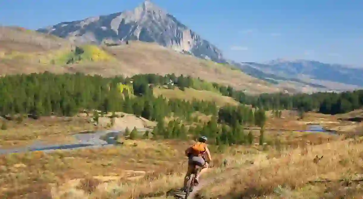 Enjoy the great American outdoors on two wheels, including a trail through Colorado