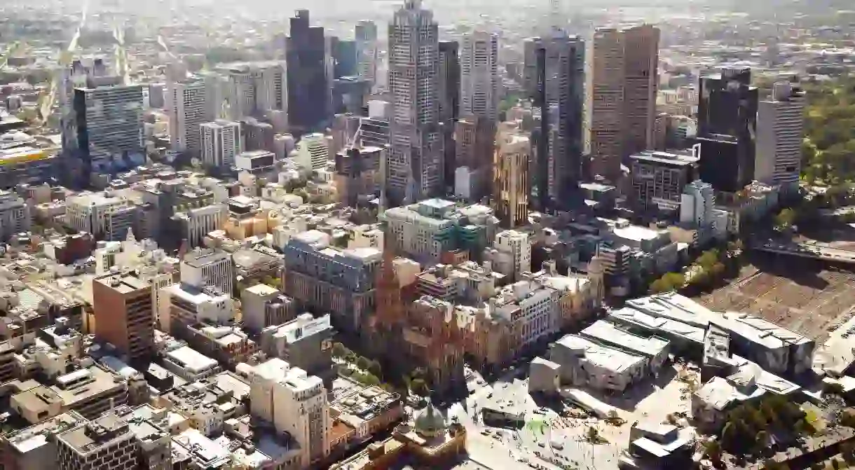 The view of Melbourne from the top of the Eureka Tower is quite something