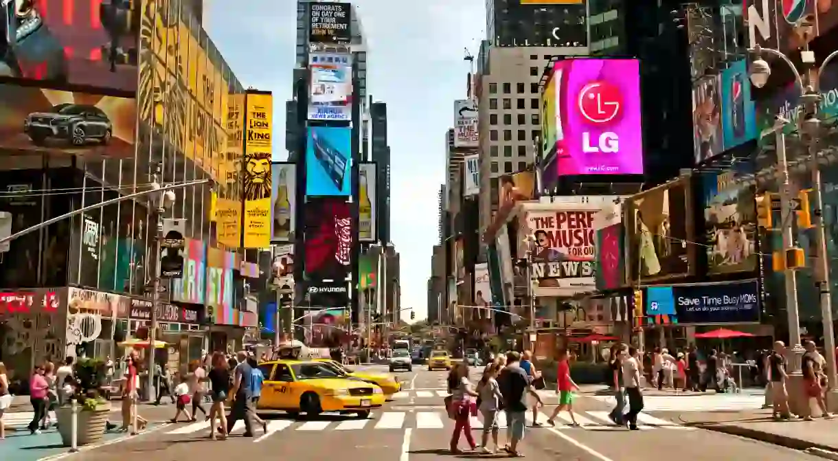 Times Square is the epicenter of entertainment in NYC, so a great place to base yourself