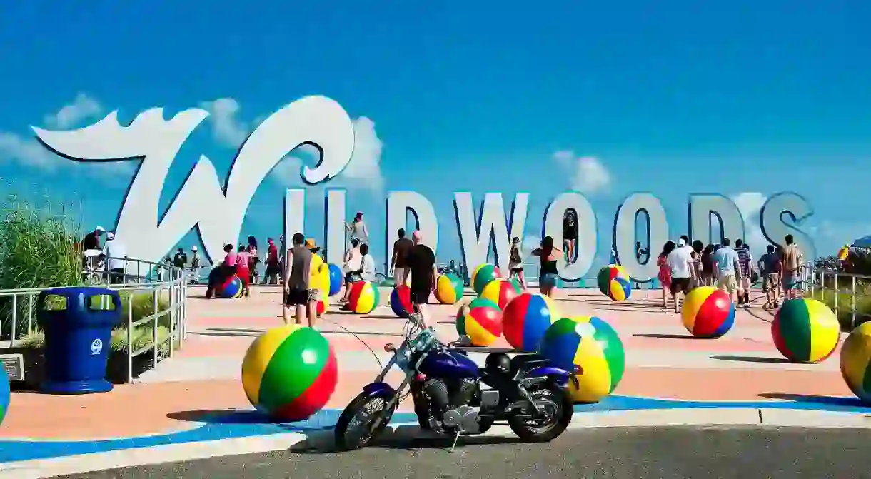 The vibrant Wildwoods are five communities brimming with beachy fun