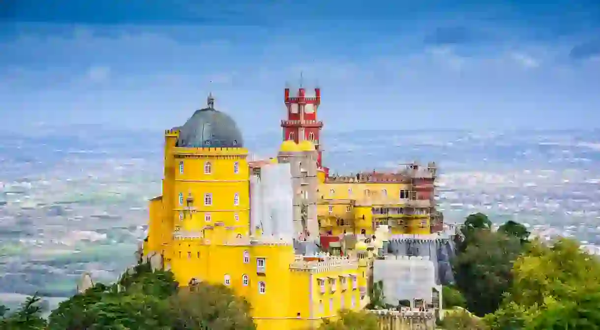 The Sintra National Palace is one of the many wonderful experiences youll have on your time spent here in Portugal