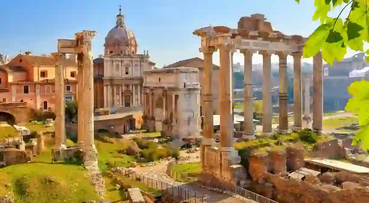 The ruins of the Roman Forum in Rome are a must-see