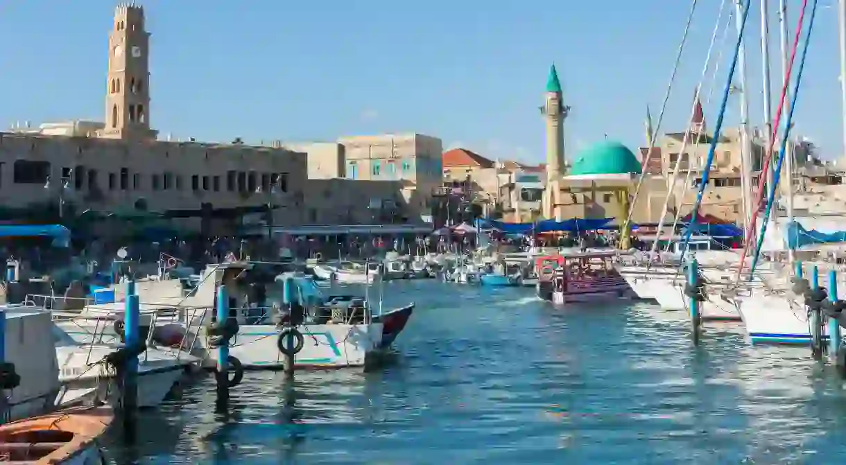 Acre, or Akko, in northern Israel is home to a beautiful 2,000-year-old port