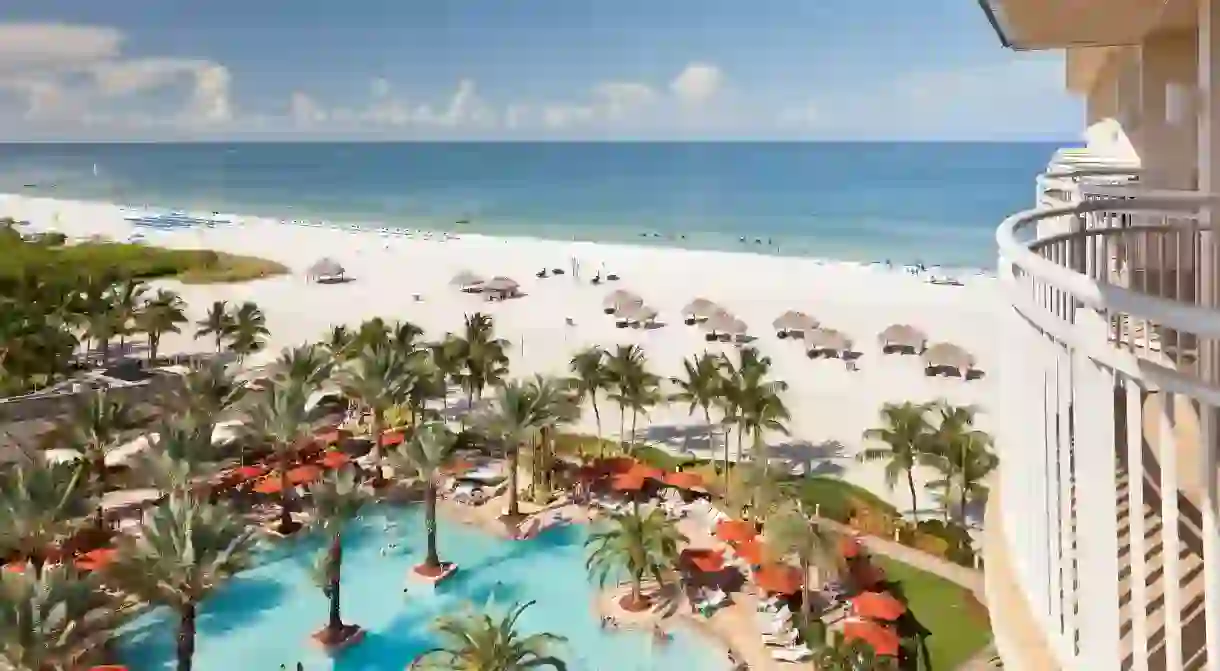 Your beachside vacation comes with championship golf courses at the JW Marriott Marco Island Beach Resort