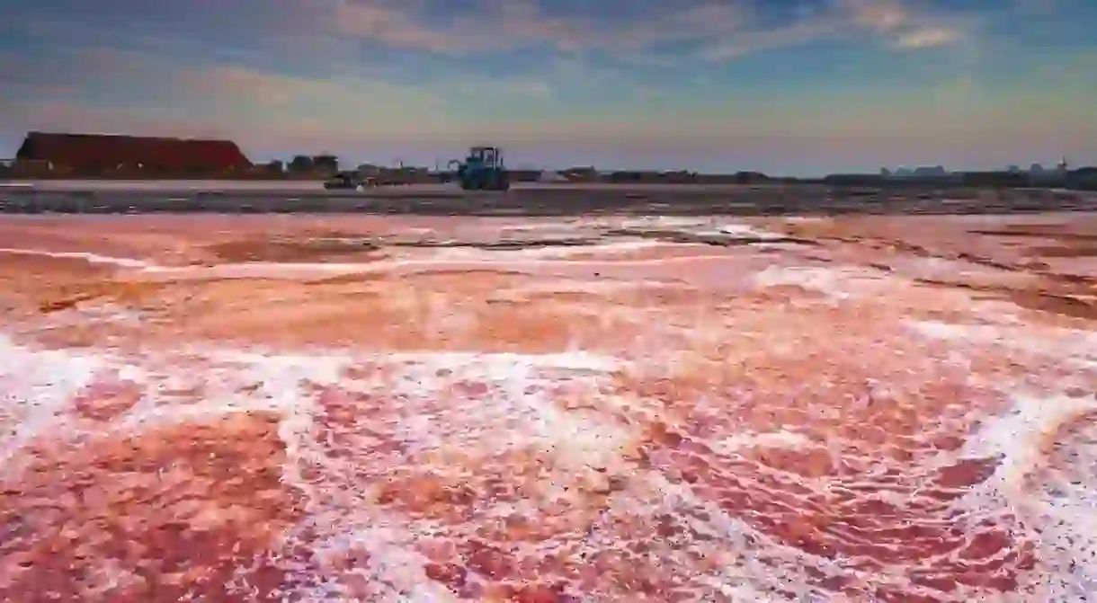 The salty pink Atanasovsko Lake is one place you cant miss on a trip to Burgas