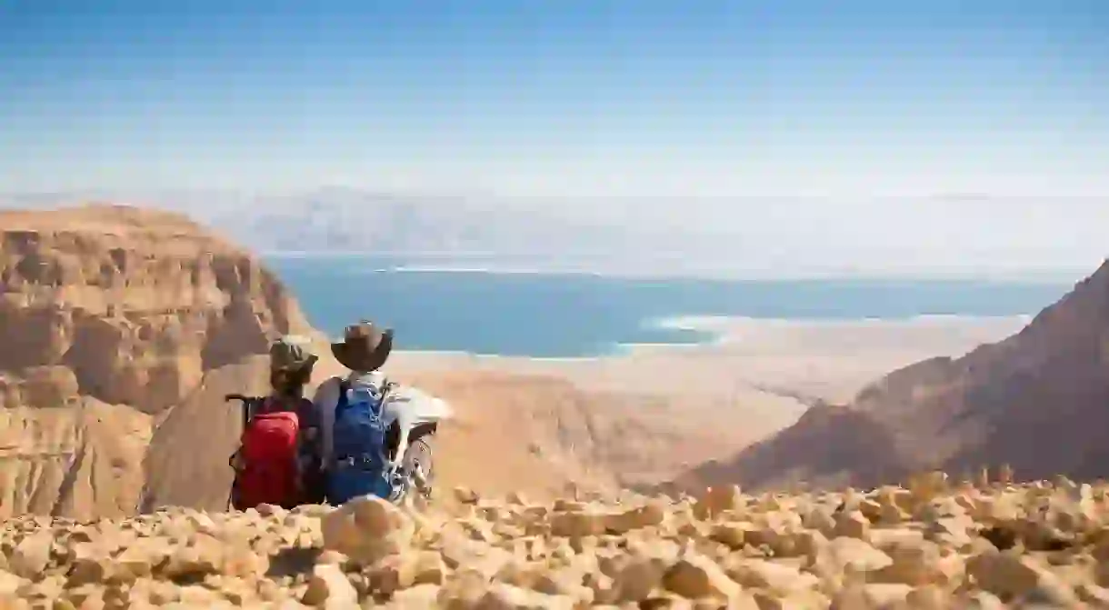 Israel offers dramatic desert landscapes near the Dead Sea coast