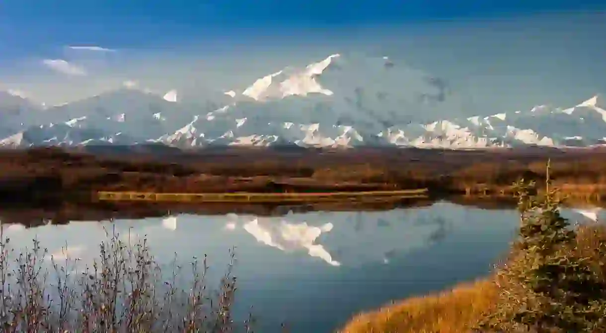 Denali National Park, in Alaska, is famed for its mountain views, glistening lakes and largely untrodden terrain