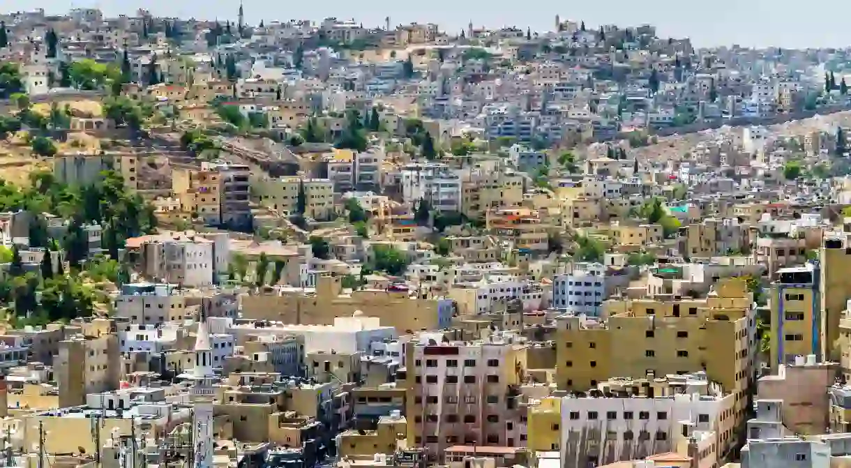 Cityscape of Amman, Jordan