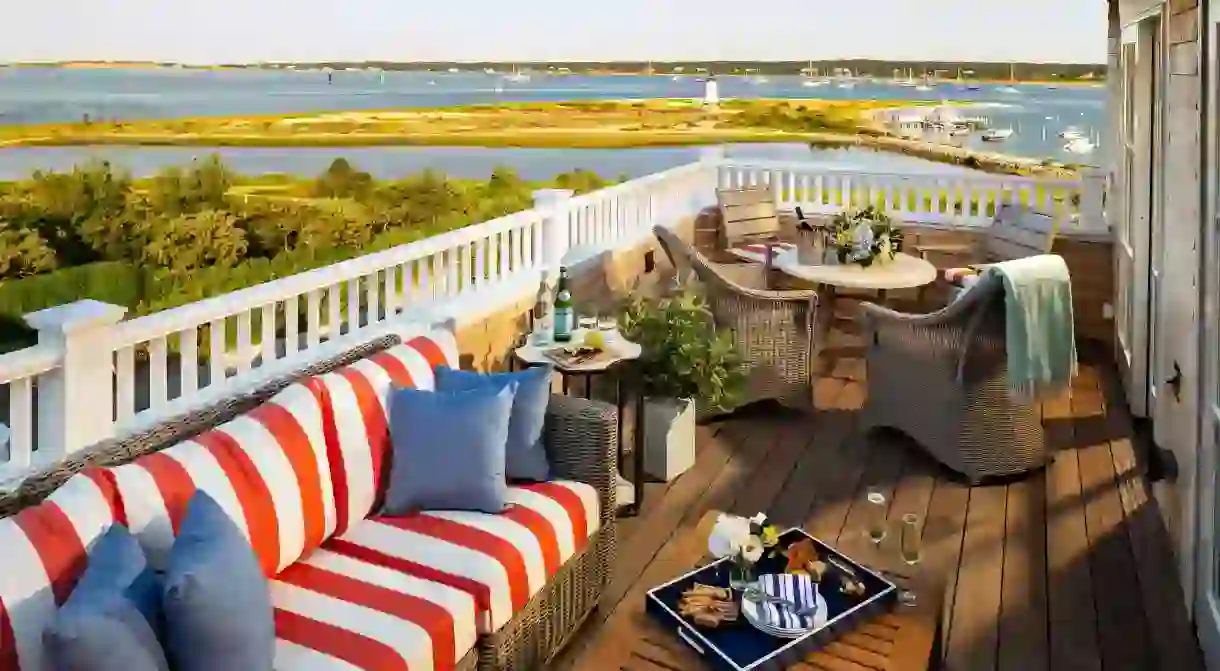 Enjoy the serene views from the Harbor View Hotel on Marthas Vineyard