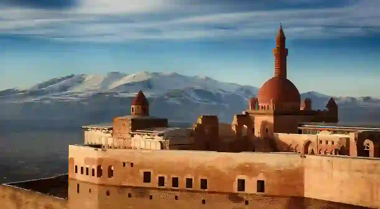 The Ottoman-era Ishak Pasha Palace is one of many picturesque buildings in Turkey