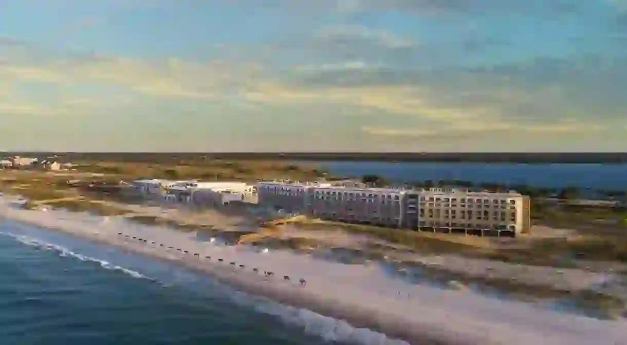 The Lodge at Gulf State Park is an eco-friendly resort in Orange Beach