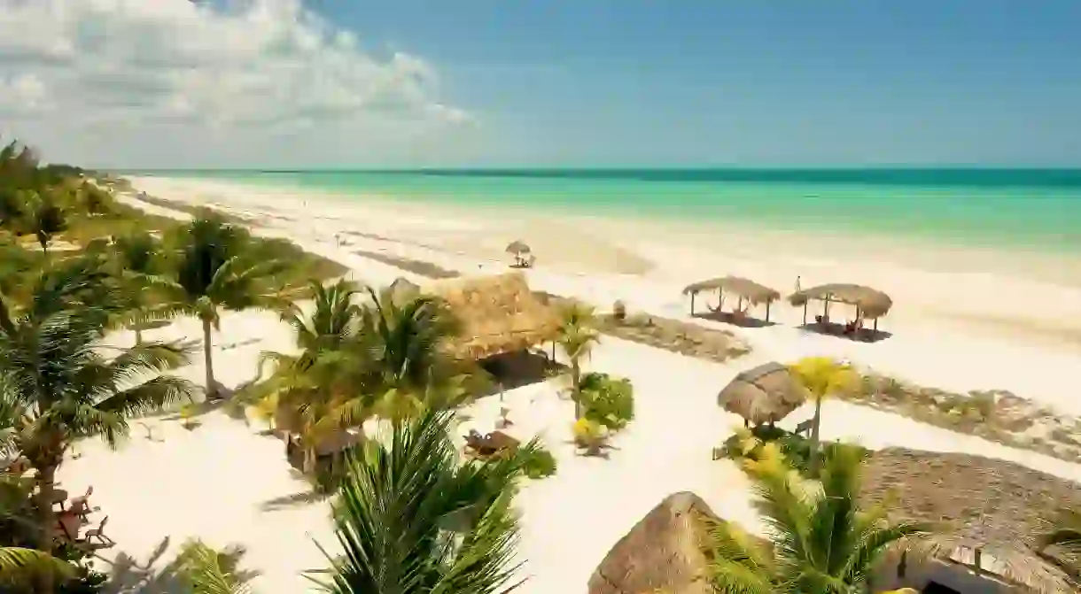 Soak up the sun with a mezcal cocktail on Mexico’s beachy, car-free island of Holbox