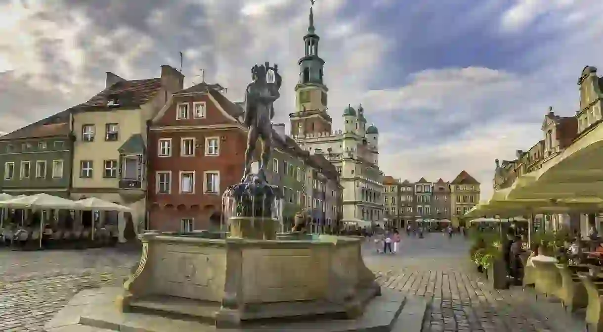 Dont miss a stroll through the picturesque Old Market Square when in Poznań