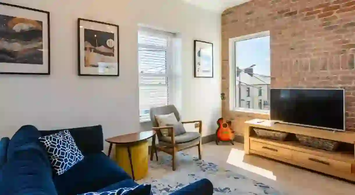 Macs Townhouse, in the pretty harbour town of Dungarvan, has a retro theme throughout