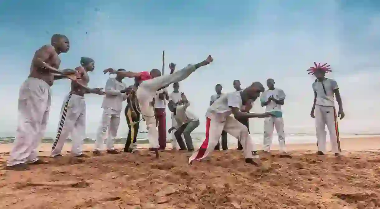 Capoeira is a martial art-infused dance thought to have originated in 16th-century Brazil