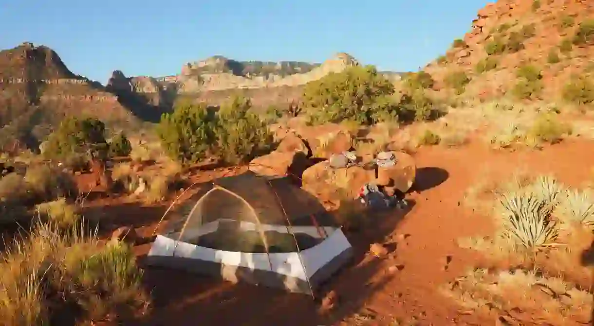 Pitch up at some stunning natural campsites to explore the Grand Canyon and beyond