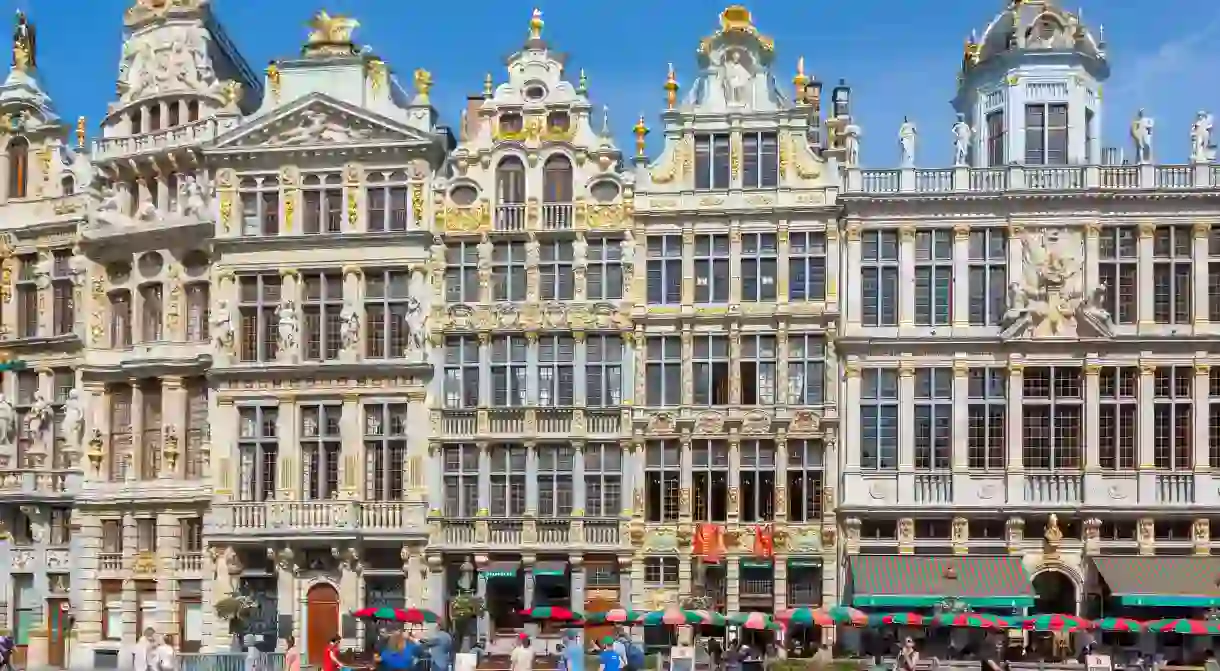 Flemish-influenced baroque architecture from the late 17th-century characterises Brussels Grand Place