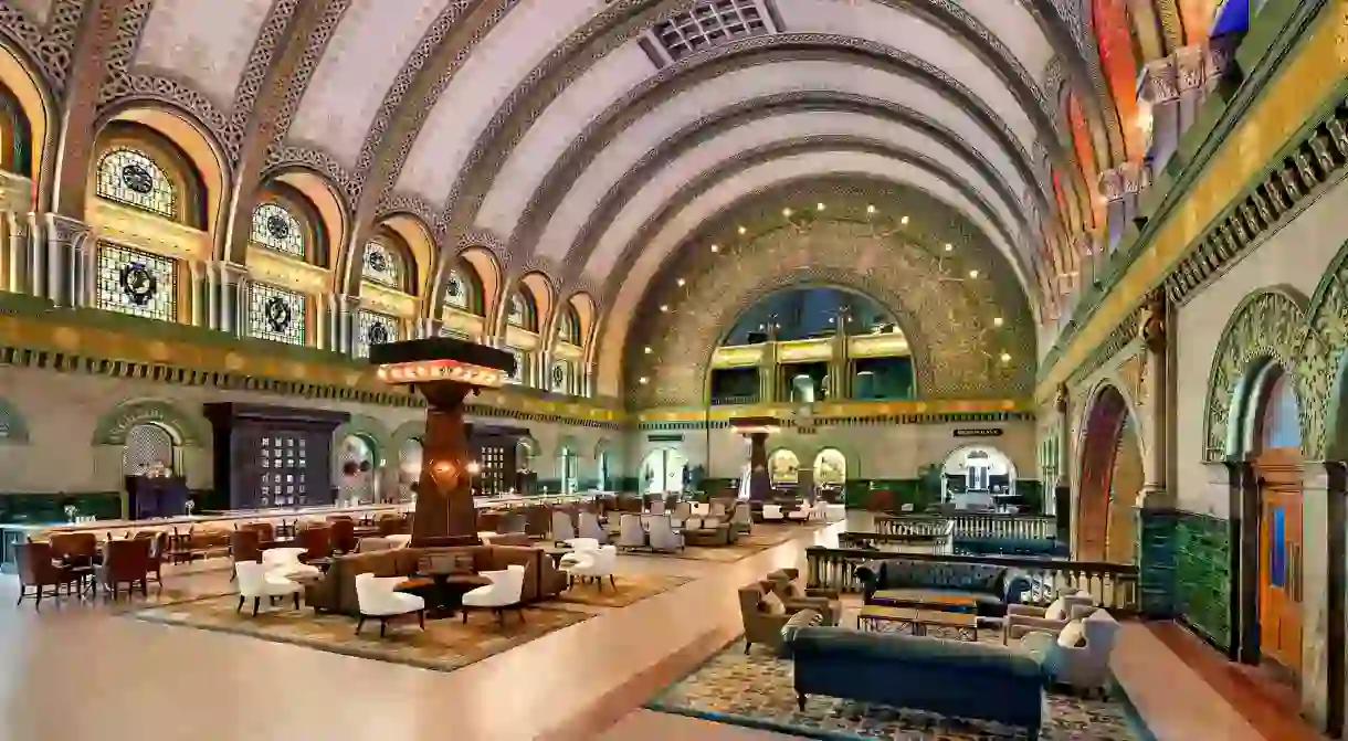 The historic charm of the St. Louis Union Station Hotel will make you want to stay a while