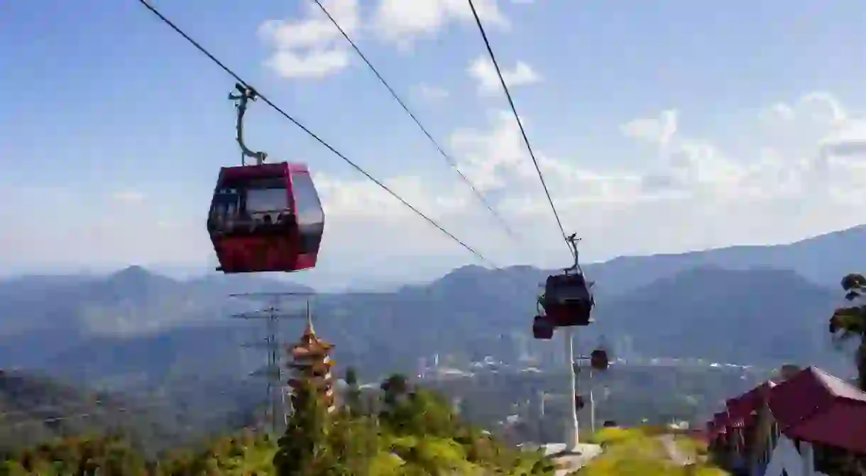 Hop on a cable car in Genting Highlands, Malaysia, for some spectacular views