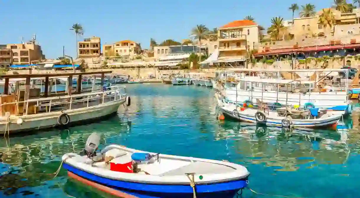 The ancient port in Byblos is a picture-perfect place to spend some time