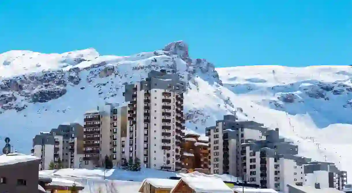 Tignes is one of the most internationally popular ski resorts in France