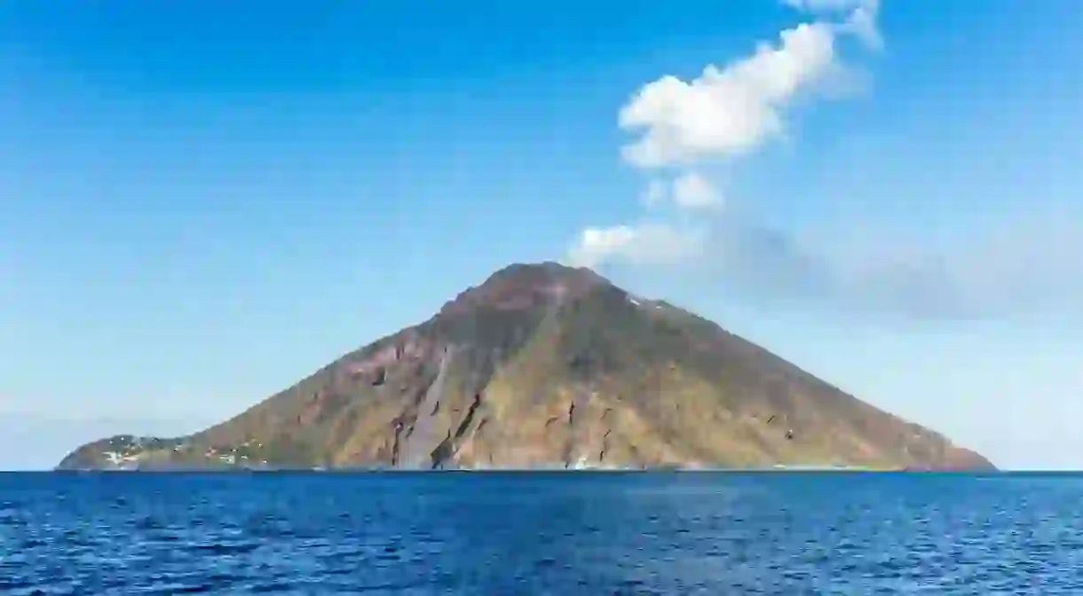 Get a ferry to the Aeolian Islands from Sicily and enjoy a sunset hike