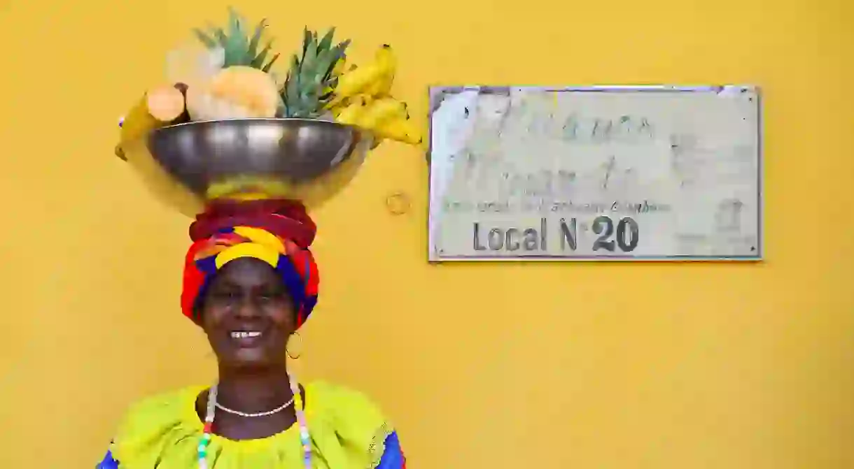 Expect to see fruit sellers, known as palenqueras, on your visit to Cartagena